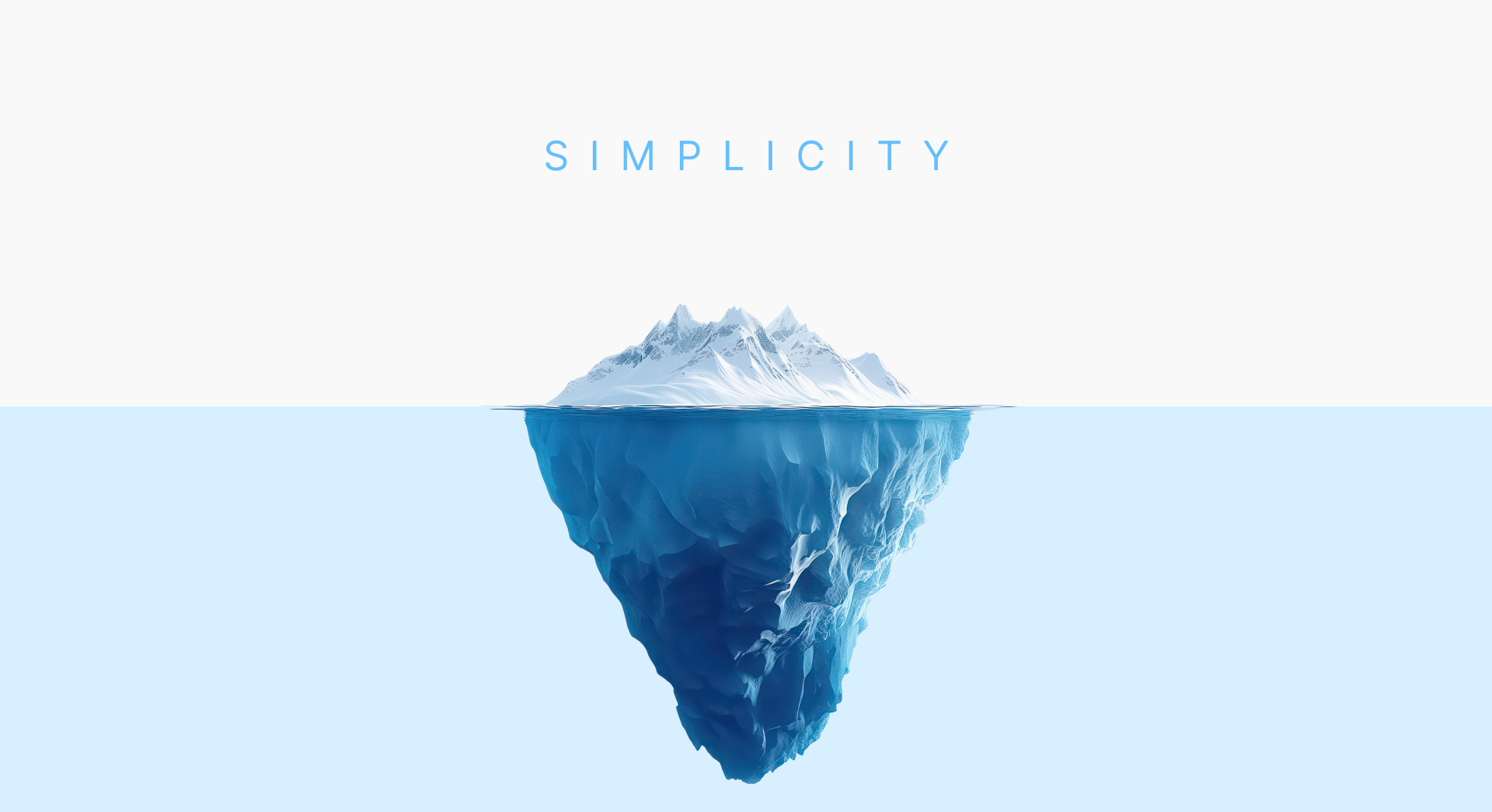 why-great-products-feel-simple Illustration showing hidden complexity behind a simple product experience.